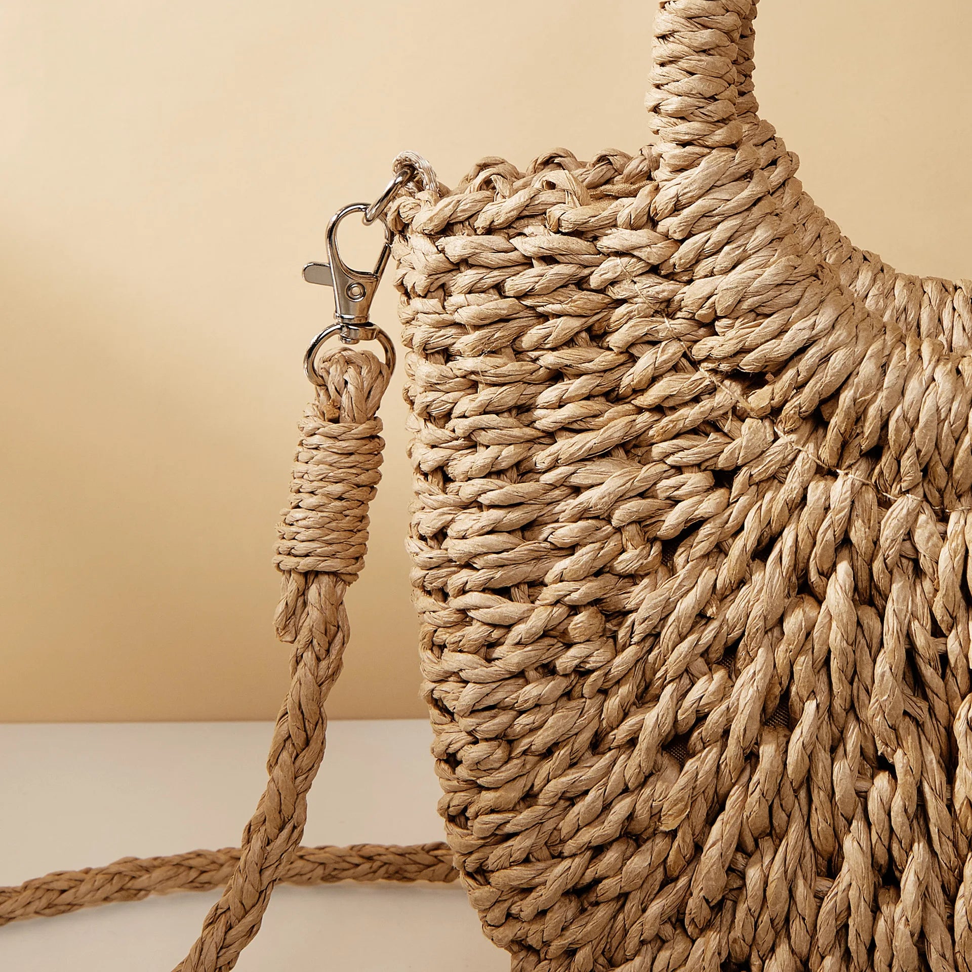 Amalfi Woven Crossbody | Handwoven Summer Bag | Lvielle