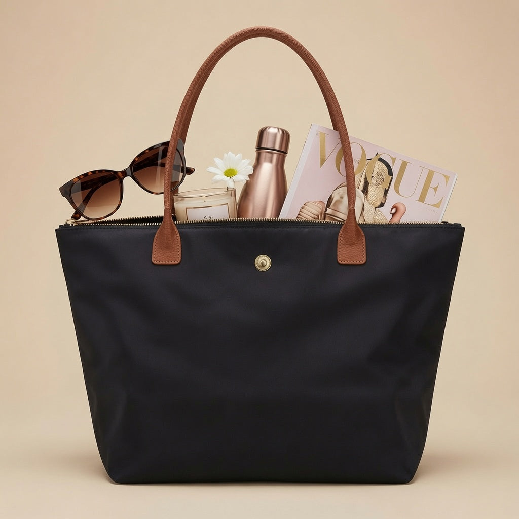 Monaco Carryall Tote | Lightweight Nylon Carryall Bag 