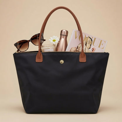 Monaco Carryall Tote | Lightweight Nylon Carryall Bag 